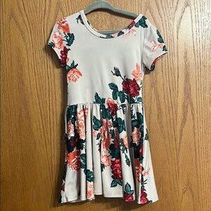 Casual Dress with Crew Neck